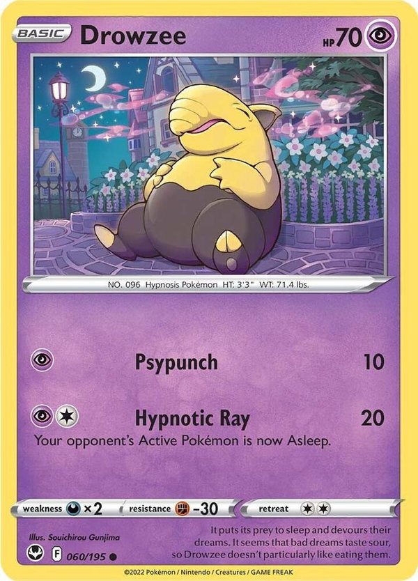 Drowzee - SWSH12: Silver Tempest (SWSH12)