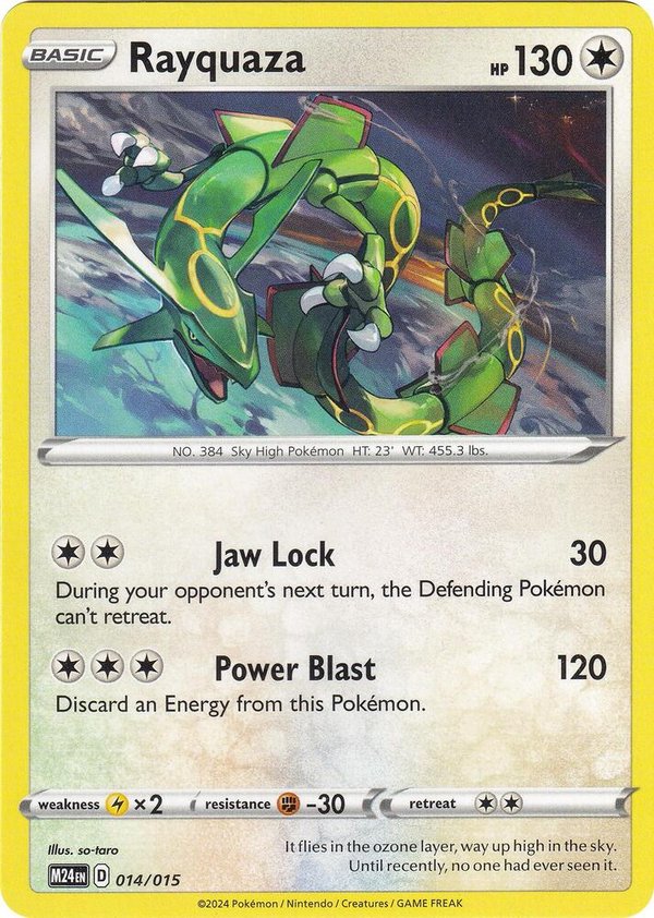 Rayquaza - McDonald's Promos 2024 (M24) Español