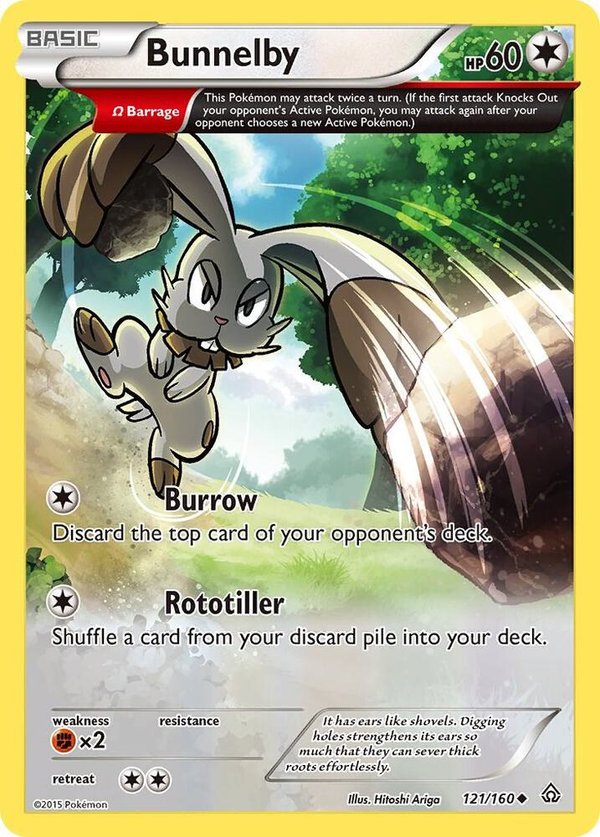 Bunnelby (Omega) - XY - Primal Clash (PRC)