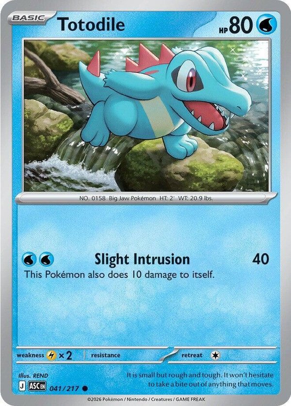 Totodile - ME: Ascended Heroes (ASC) Cosmos ESPAÑOL