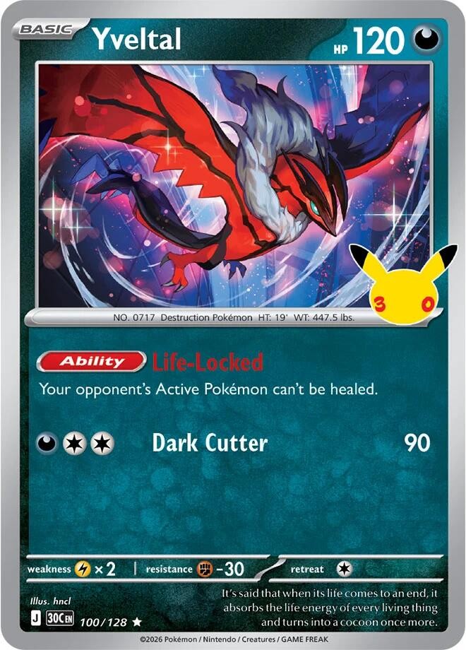 Yveltal - ME: 30th Celebration (30C)