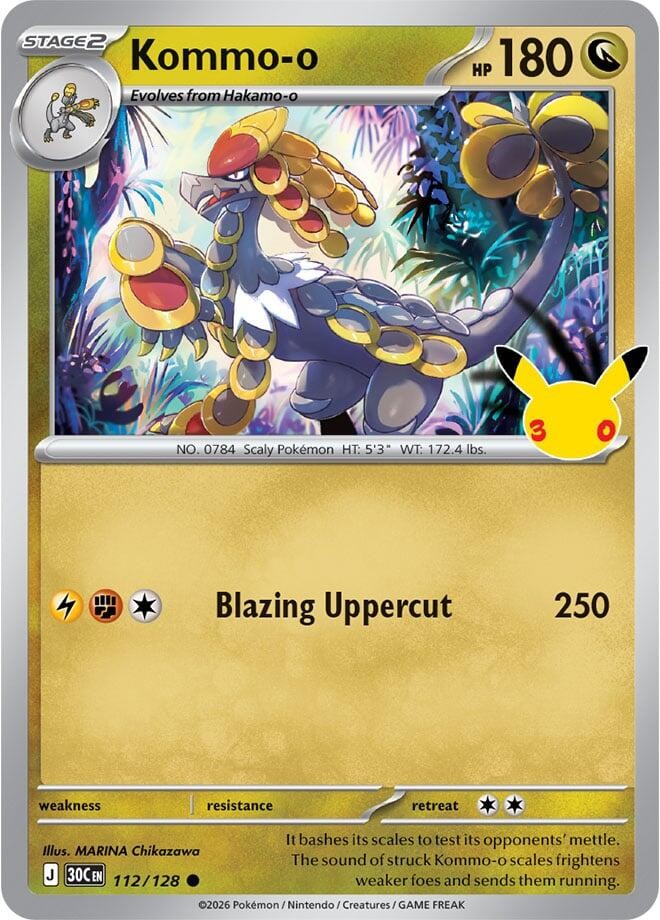 Kommo-o - 112/128 - ME: 30th Celebration (30C)