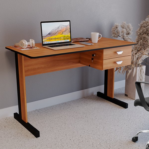 MESA DE ESC ECO 160 2CAJ 50.28 GIO NO|NG