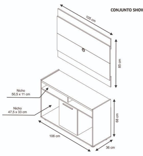 RACK C/PANEL COMBO SHOW NOT FRE TRE|NG - 3