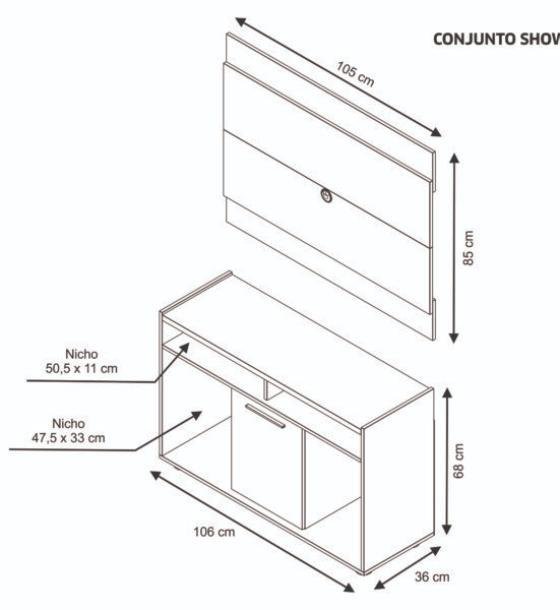 RACK C/PANEL COMBO SHOW NOT FRE TRE|NG