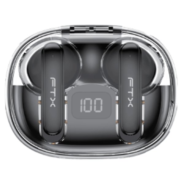 Auriculares Inalámbricos Bluetooth con Micrófono - Negro
