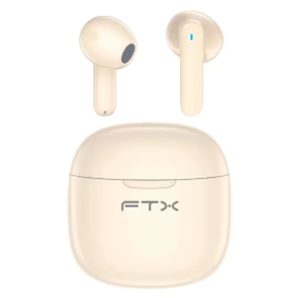 Auriculares Inalámbricos Bluetooth con Micrófono - Beige