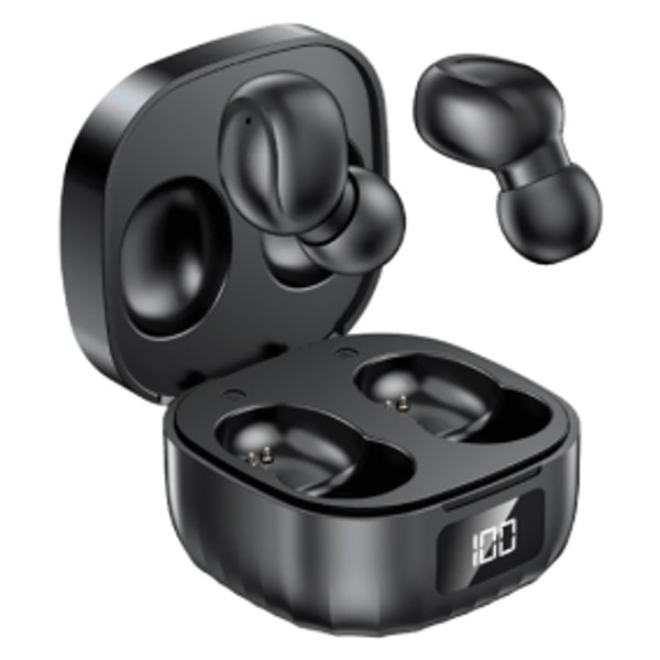 Auriculares Inalámbricos Bluetooth con Micrófono - Negro
