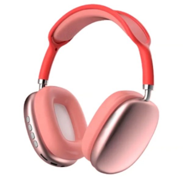 Auriculares de Diadema Inalámbricos Color Rojo
