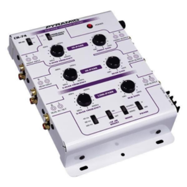 Divisor de Frecuencias de Audio Automotriz de 3 Vías