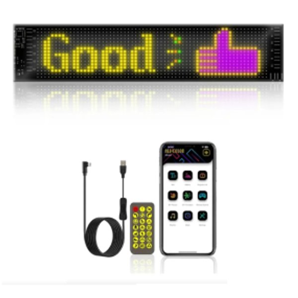 Letrero Matriz LED Programable Compacto para Vehículo