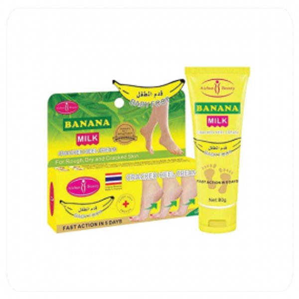 Crema Hidratante para Pies con Extracto de Banana