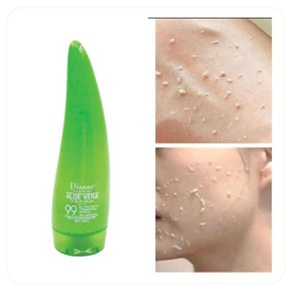 Crema Exfoliante de Aloe Vera Natural