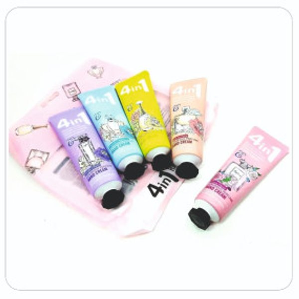 Set de Cremas de Manos con Perfume de Lujo 4 en 1