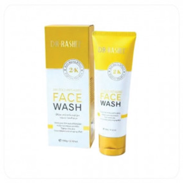 Jabón Gel Limpiador Facial Antiedad de Oro 24K