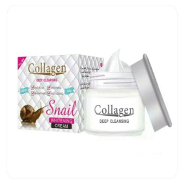 Crema Corporal y Facial Aclarante con Colágeno y Caracol