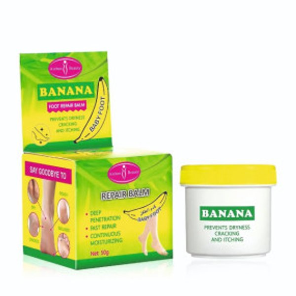 Bálsamo Reparador de Banana para Cuidado de Pies