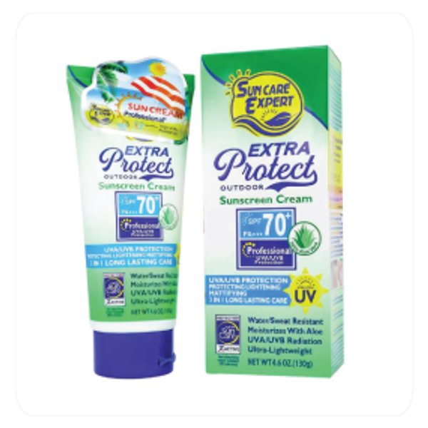 Loción Solar Facial Refrescante de Aloe Vera