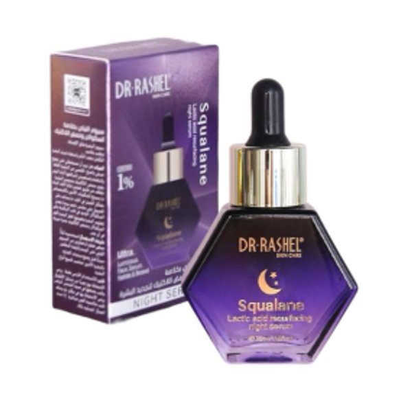 Sérum Facial Nocturno Reparador de Escualano
