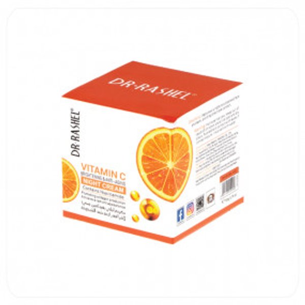Crema Facial Renovadora de Noche con Vitamina C Nutritiva