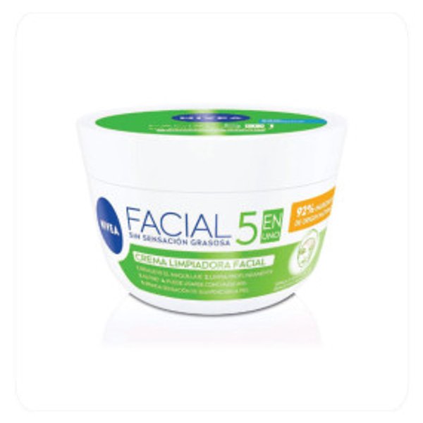 Crema Limpiadora Facial Textura Ligera Multifunción