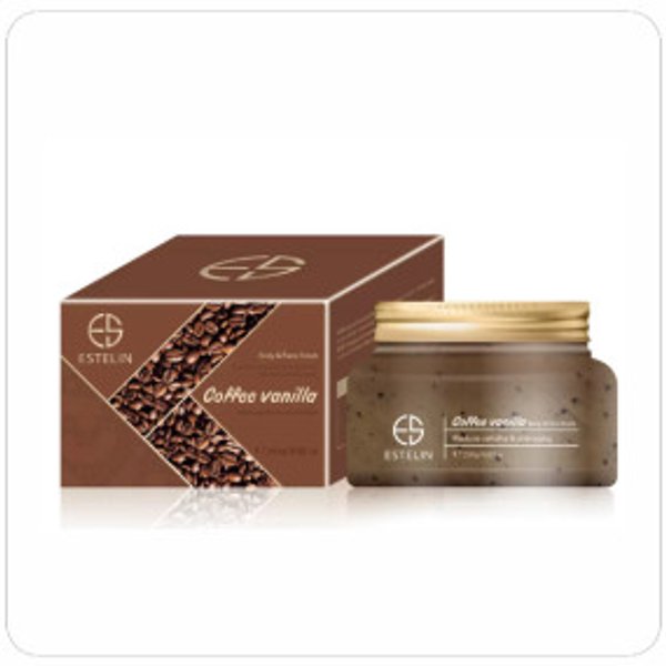 Exfoliante Renovador de Café y Vainilla para Rostro y Cuerpo