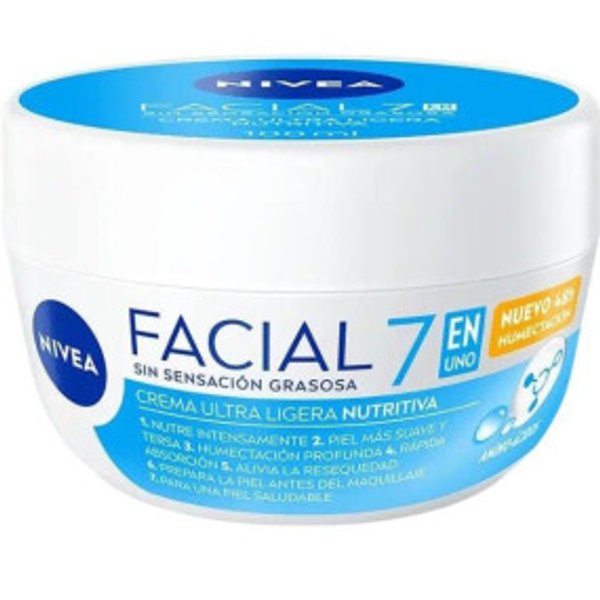 Crema Facial Siete en Uno Nutrición Ultra Ligera