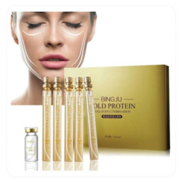 Kit de Filamentos de Colágeno y Proteína de Oro Facial