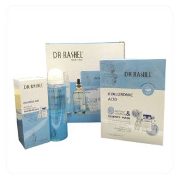 Kit de Cuidado Facial Completo con Ácido Hialurónico 3 Piezas