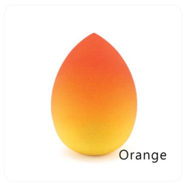 Esponja para Maquillaje de Color Degradado Naranja