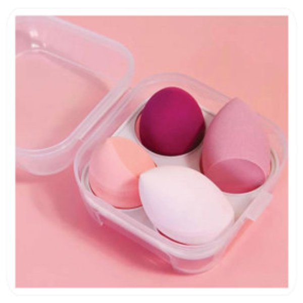 Kit de Esponjas de Maquillaje Surtidas con Estuche