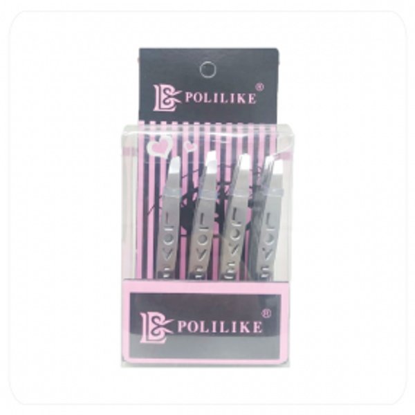 Pack de Pinzas para Cejas de Acero Inoxidable x 12