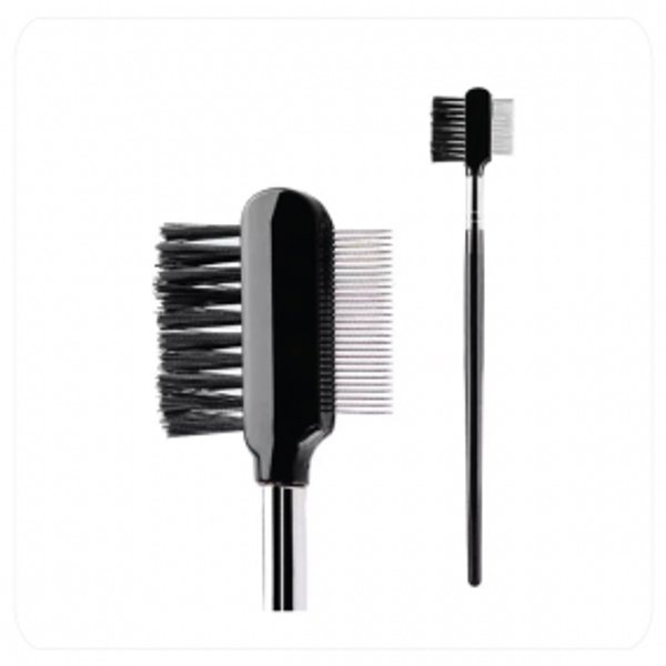 Pincel para Maquillaje Dual de Doble Extremo
