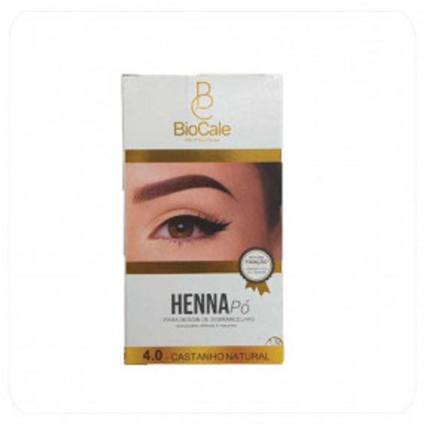 Henna en Polvo para Cejas Tono Castaño Natural