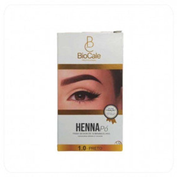 Henna en Polvo para Cejas Tono Negro Absoluto