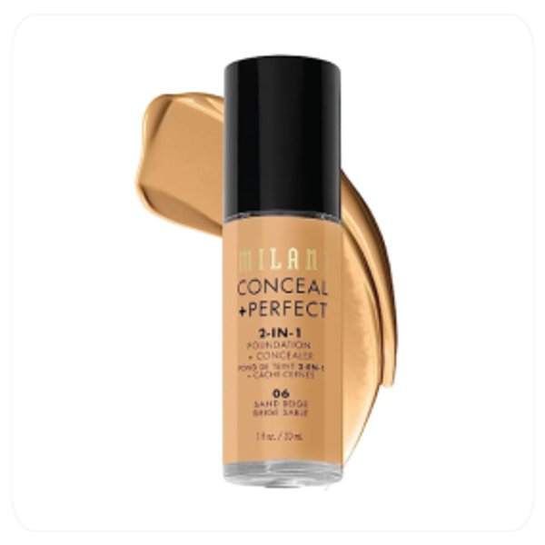 Base de Maquillaje y Corrector Dos en Uno Tono Sand Beige