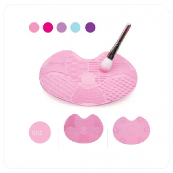 Tapete Limpiador de Brochas de Maquillaje de Silicona