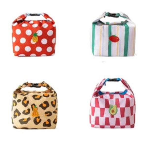 Bolsa Térmica con Estampado Frutal