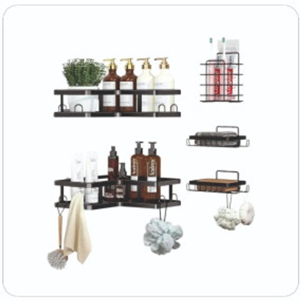 Set de Estantes Metálicos Multiusos