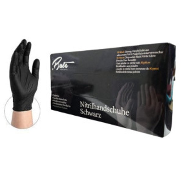 Guantes de Nitrilo Negros