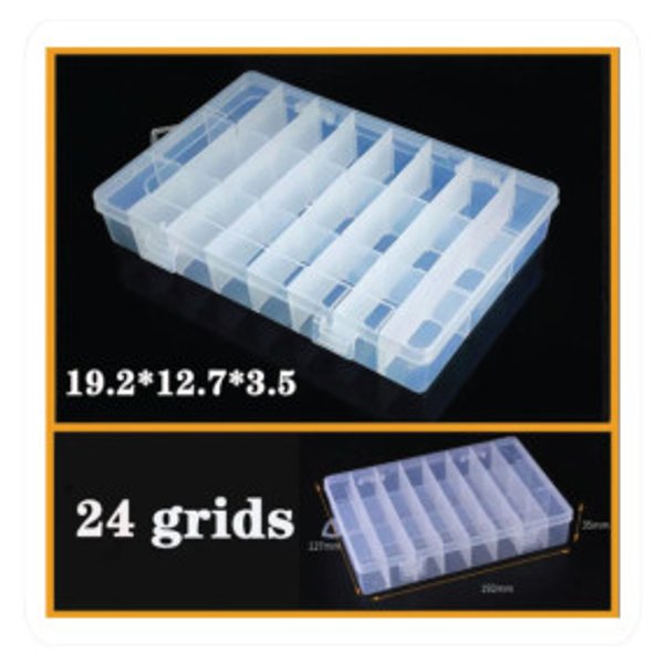 Caja Organizadora con 24 Divisiones