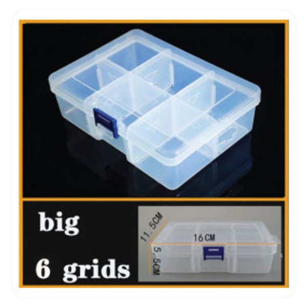 Caja Organizadora con 6 Divisiones