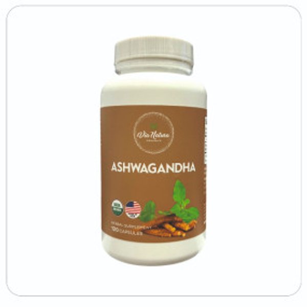 Cápsulas de Ashwagandha Pura Organics