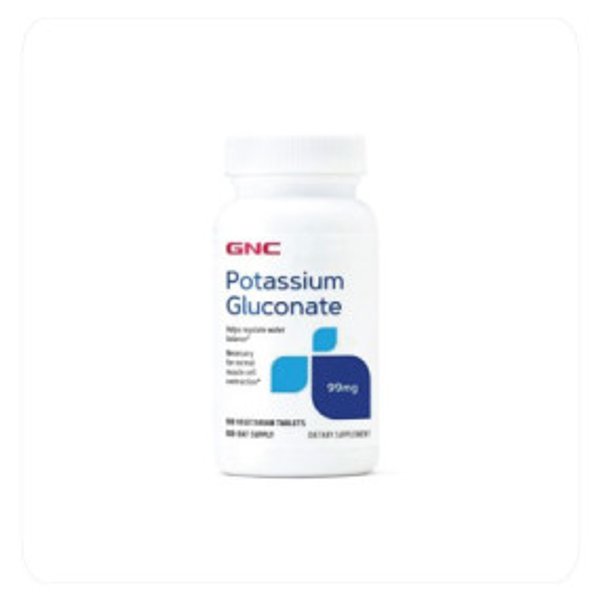 Suplemento de Gluconato de Potasio 99mg