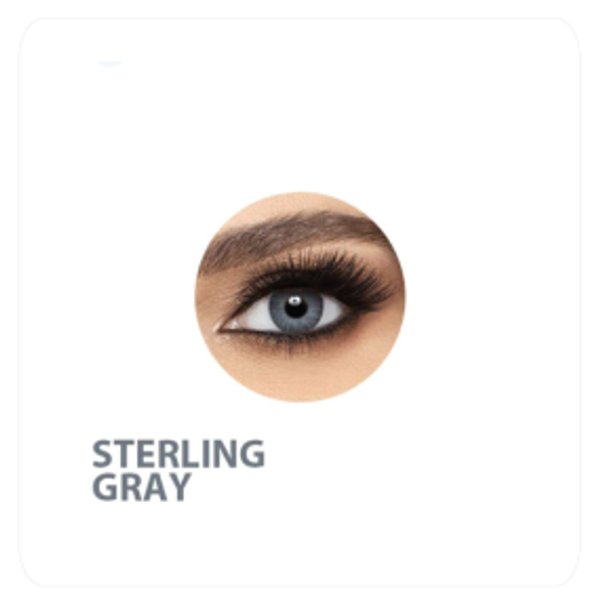 Lentes de Contacto Cosméticos Gris Elegante