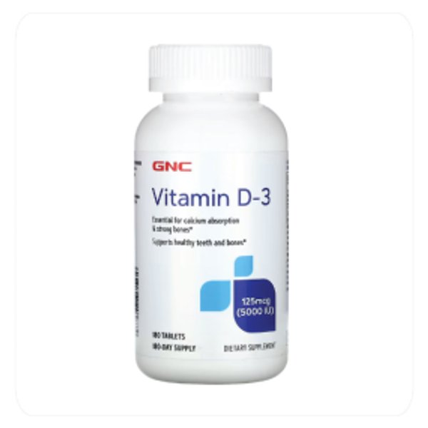 Vitamina D3 de Alta Potencia 5000 UI