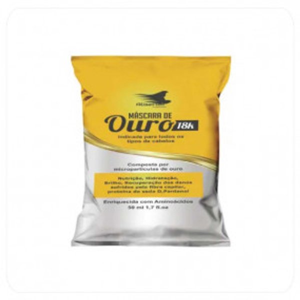 Máscara Capilar de Oro e Hidratación 50ml