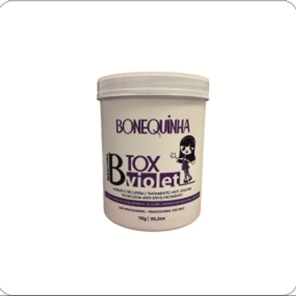 Máscara Capilar Alisadora Botox Violeta 1kg