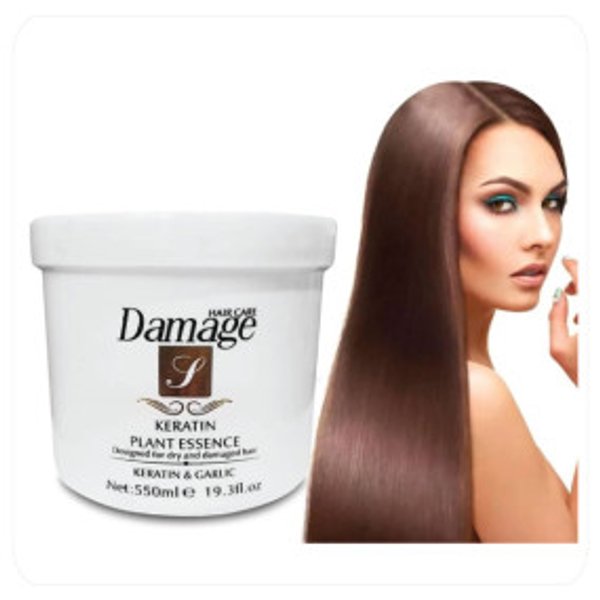 Mascarilla Orgánica de Queratina y Ajo 500g
