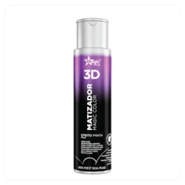 Matizador Capilar Profesional Efecto Plata 500ml